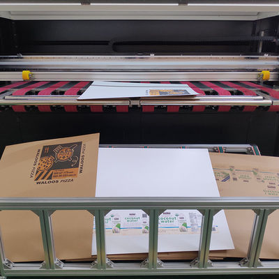 Van de de Kleurendrukmachine van 15KW Cmyk Printer van de Printerfor corrugated box Inkjet de Digitale